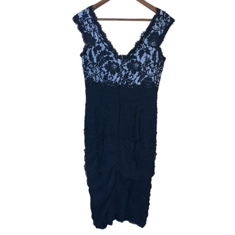 Tadashi Collection lace and beaded dress - Picture 1 of 6